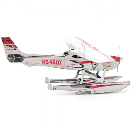 Miniatura de Montar Metal Earth - Cessna 182 Floatplane Mms111