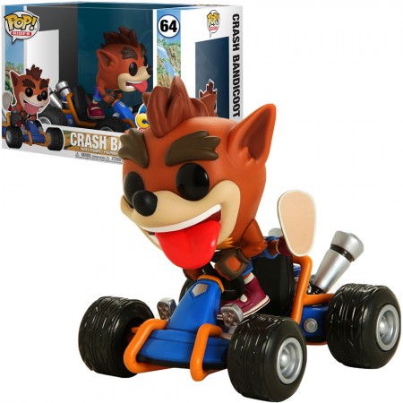 Funko Pop Rides Ctr Crash Team Racing - Crash Bandicoot 64