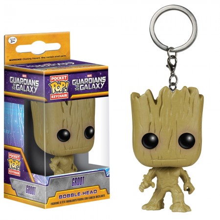 Chaveiro Funko Pop Keychain Guardians Galaxy Groot