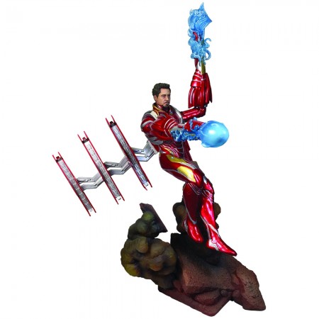 Esttua Diamond Select Marvel Gallery Avengers Infinity War - Iron Man Mk 50 Unmasked Pvc Diorama 30567
