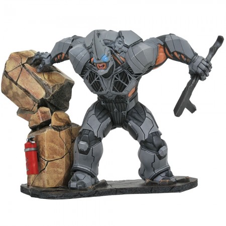 Esttua Diamond Select Marvel Gallery Spider-man Ps4 - Rhino Pvc Diorama  34145
