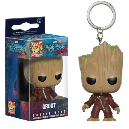 Chaveiro Funko Pop Keychain Guardians Galaxy 2 Groot