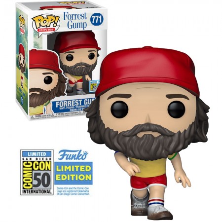 Funko Pop Movies Forrest Gump Exclusive Comic Con 2019 - Forrest Gump With Beard 771