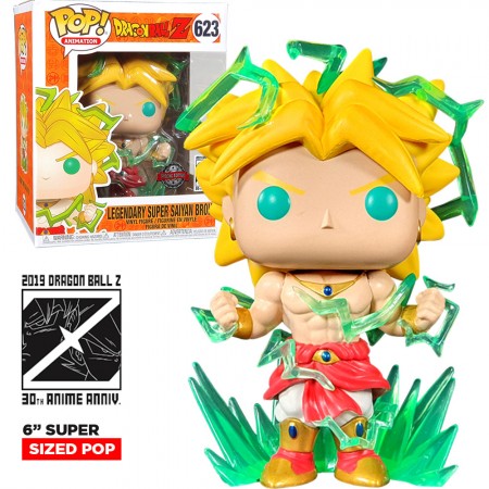 Funko Pop Animation Dragon Ball Z Exclusive - Legendary Super Saiyan Broly 623 Super Sized 6
