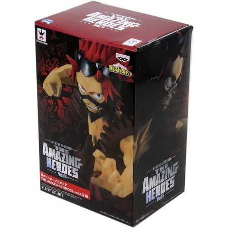 Esttua Banpresto My Hero Academia The Amazing Heroes Vol. 4 - Eijiro Kirishima 4963