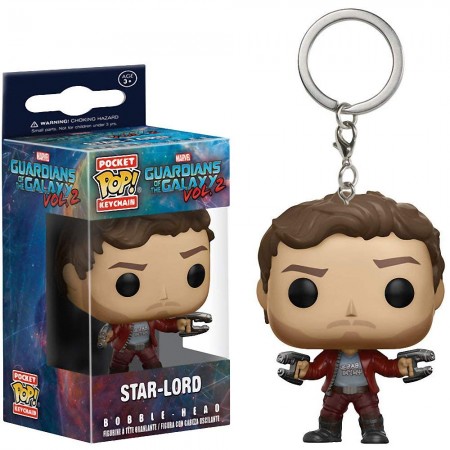 Chaveiro Funko Pop Keychain Guardians Galaxy 2 Star Lord