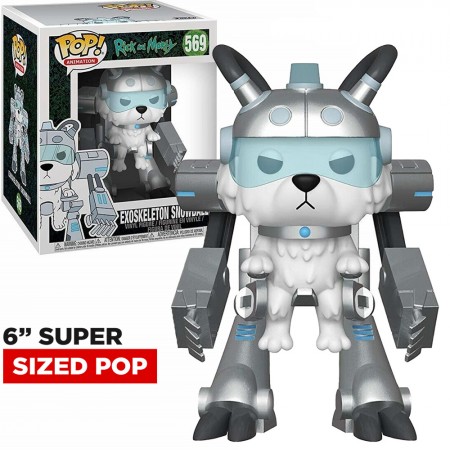 Funko Pop Animation Rick And Morty S6 - Exoskeleton Snowball 569 Super Sized 6