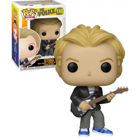 Funko Pop Rocks The Police - Sting  118