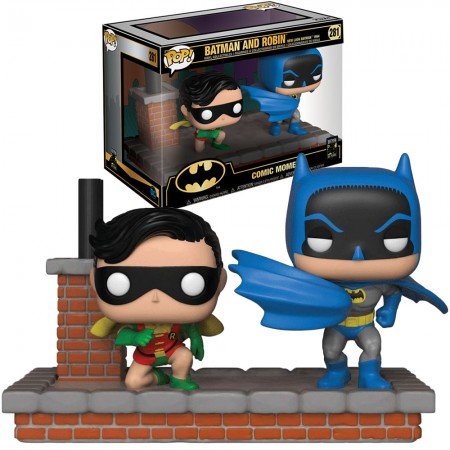 Funko Pop Heroes Batman 80 Years Comic Moments - Batman And Robin (new Look Batman 1964) 281