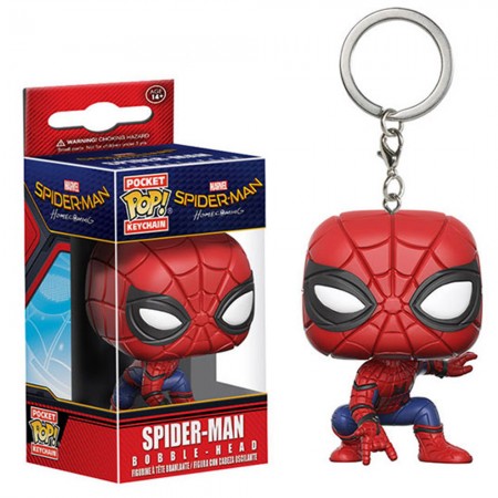 Chaveiro Funko Pop Keychain Spider-man Homecoming Spider-man