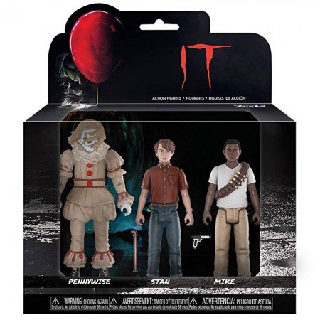 Bonecos Funko Action It - Pennywise, Staw And Mike (3 Pack)