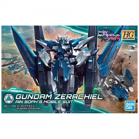 Boneco Bandai Gundam Hg Build Divers - Gundam Zerachiel #027 (67499)