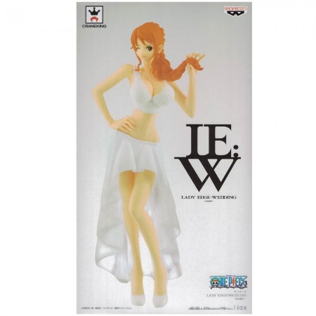 Esttua Banpresto One Piece Lady Edge Wedding - Nami (white)  0560