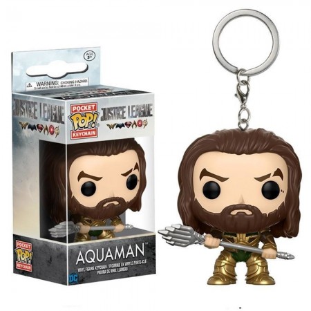 Chaveiro Funko Pop Keychain Justice League Aquaman