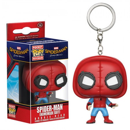 Chaveiro Funko Pocket Pop Keychain Spider-man Homecoming Homemade