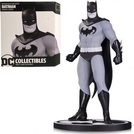 Esttua Dc Collectibles Batman Black And White - Batman By Amanda Conner 46120