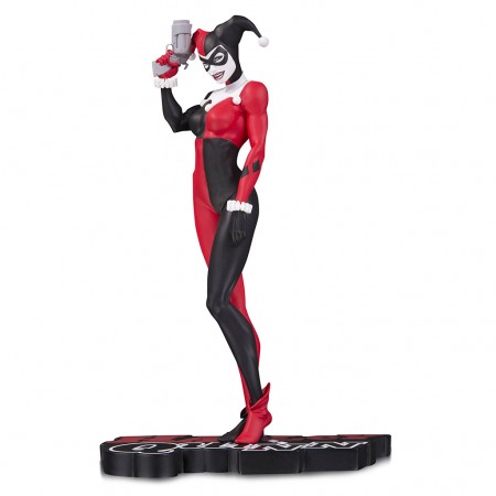 Esttua Dc Collectibles Red, White And Black - Harley Quinn By Michael Turner 51346