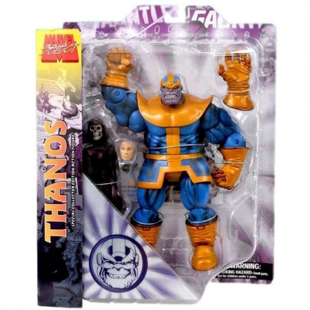 Boneco Diamond Select Marvel Select - Thanos And Death 7799