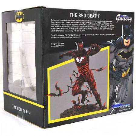 Esttua Diamond Select Dc Gallery Batman Dark Nights Metal - Red Death  33988