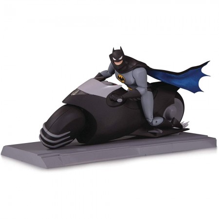 Boneco Dc Collectibles Batman The Animated Series - Batman And Batcycle Action Figure Set