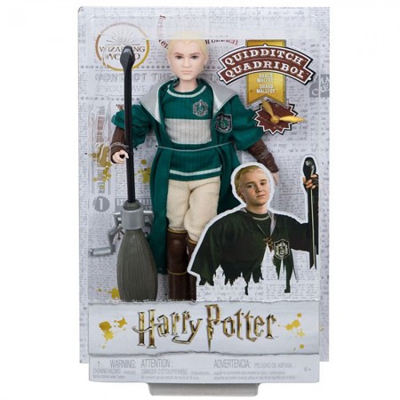 Boneco Mattel Harry Potter - Quidditch Draco Malfoy  44859