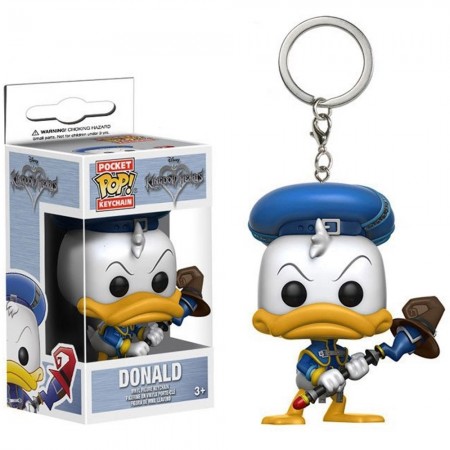Chaveiro Funko Pop Keychain Kingdom Hears Donald