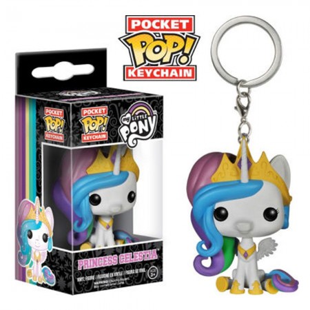 Chaveiro Funko Pop Keychain Little Pony Princess Celestia