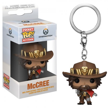 Chaveiro Funko Pocket Pop Keychain Overwatch - Mccree