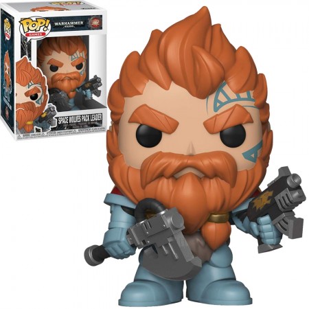 Funko Pop Games Warhammer 40k - Space Wolves Pack Leader 502