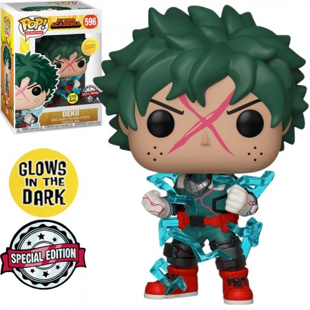 Funko Pop Animation My Hero Academia Exclusive - Deku 596 Glows In The Dark