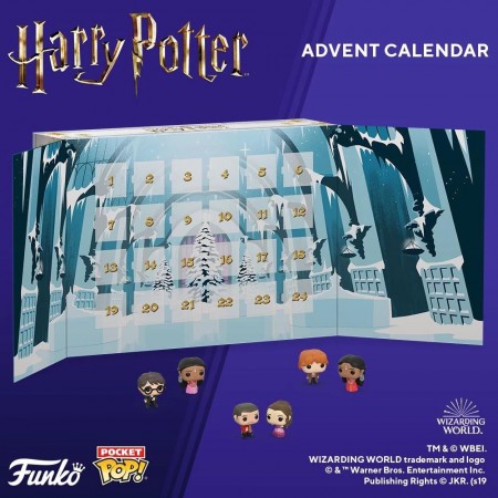 Calendrio Funko Advent Calendar - Harry Potter Pocket Pop (24pcs)