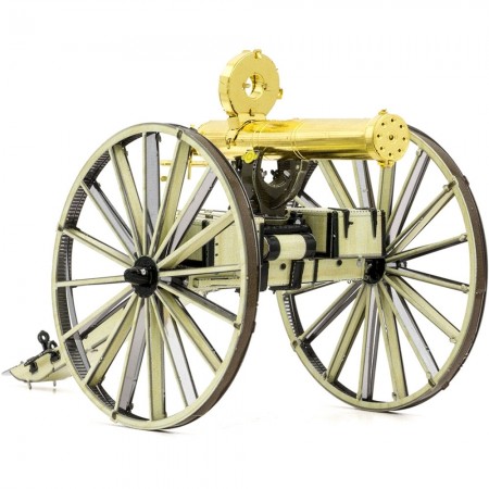 Miniatura de Montar Metal Earth - Wild West Gatlin Gun Mms188