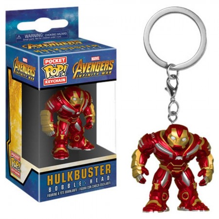 Chaveiro Funko Pop Keychain Marvel Infinity Hulkbuster