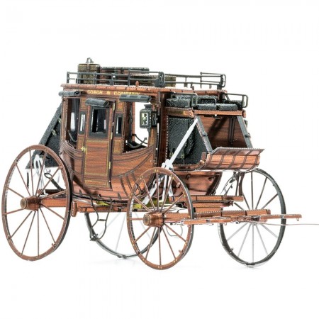 Miniatura de Montar Metal Earth - Wild West Stage Coach  Mms189