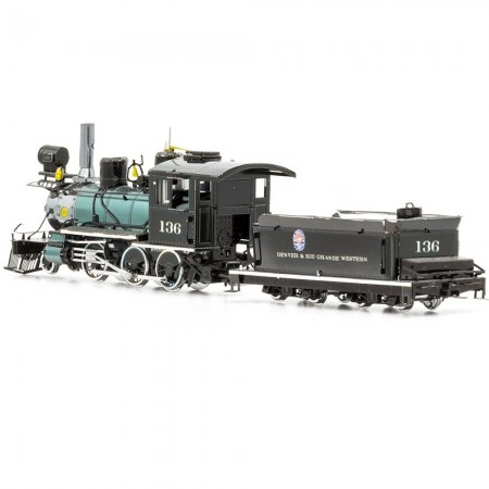 Miniatura de Montar Metal Earth - Wild West 2-6-0 Locomotive Mms190