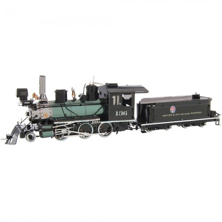 Miniatura de Montar Metal Earth - Wild West 2-6-0 Locomotive Mms190