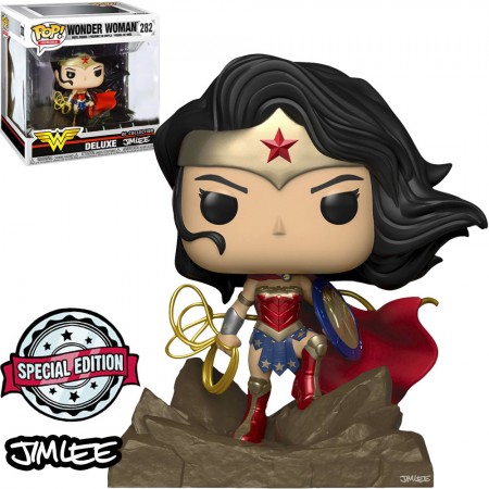 Funko Pop Heroes Wonder Woman Exclusive - Wonder Woman Deluxe By Jim Lee 282
