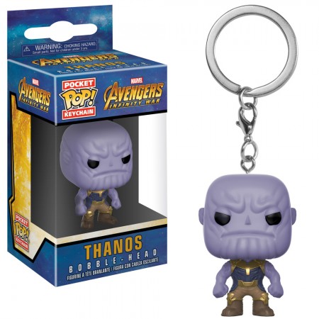 Chaveiro Funko Pop Keychain Marvel Infinity Thanos