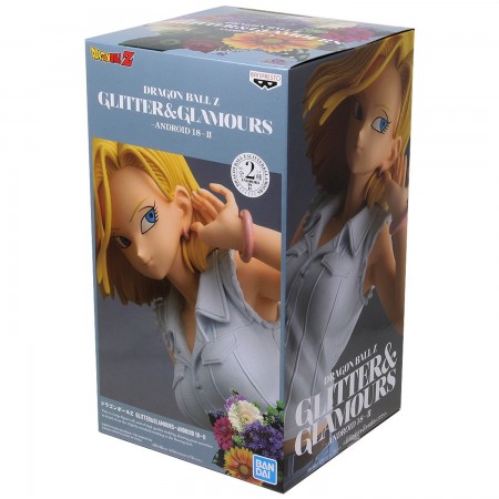 Estátua Banpresto Dragon Ball Z Glitter & Glamours - Android 18 Ii (b) 25192