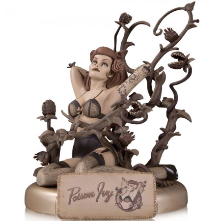 Esttua Dc Collectibles Dc Bombshells - Poison Ivy Sepia Tone Variant 35993