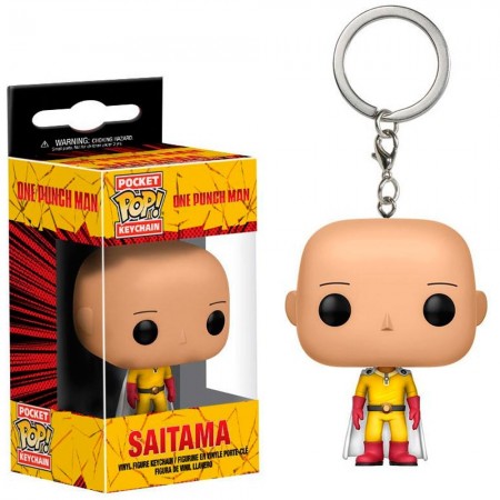 Chaveiro Funko Pop Keychain One Punch Saitama