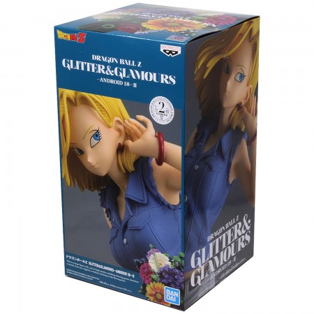 Estátua Banpresto Dragon Ball Z Glitter & Glamours - Android 18 Ii (a) 25190