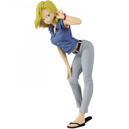 Estátua Banpresto Dragon Ball Z Glitter & Glamours - Android 18 Ii (a) 25190
