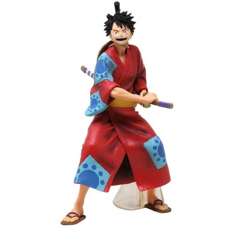 Esttua Bandai Masterlise One Piece - Monkey D. Luffy Japanese Syle (29329)