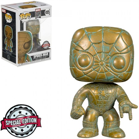 Funko Pop Marvel 80 Years Exclusive - Spider-man Patina  495