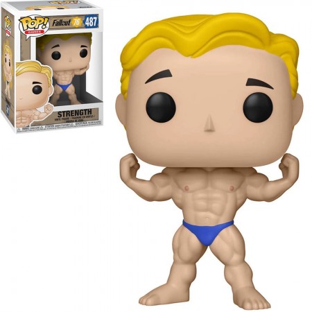 Funko Pop Games Fallout 76 - Vault Boy Strength  487