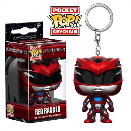 Chaveiro Funko Pop Keychain Power Rangers Red