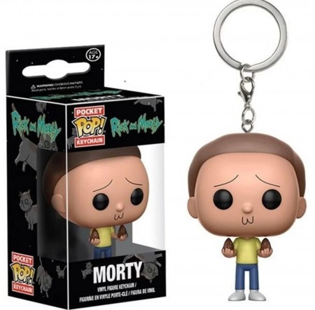 Chaveiro Funko Pop Keychain Rick Morty Morty