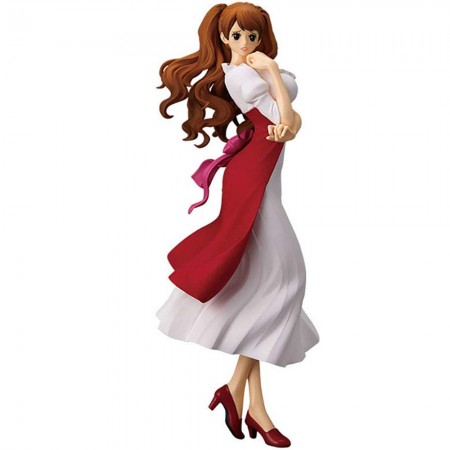 Estátua Banpresto One Piece Glitter & Glamours - Charlotte Pudding (red And White Dress)  1925