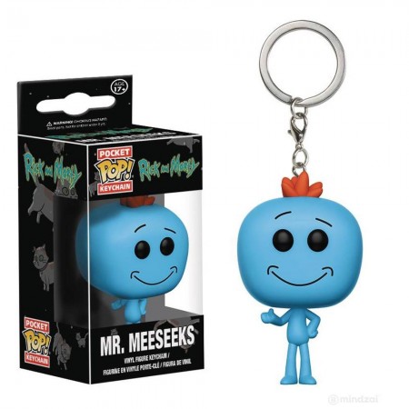 Chaveiro Funko Pop Keychain Rick And Morty Mr. Meeseeks